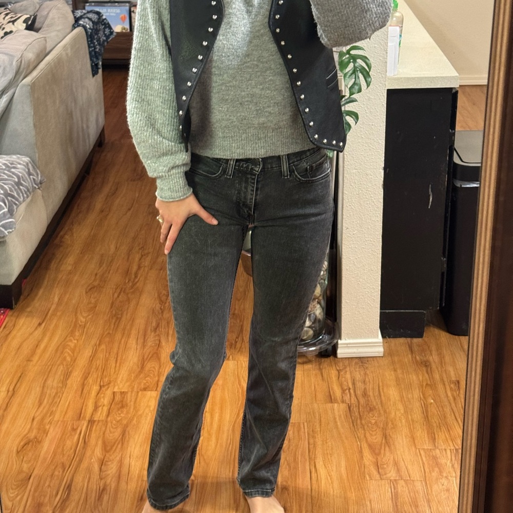 Levi’s 514 Gray Wash Jeans